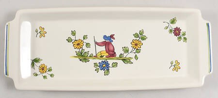 Moustiers Large Sandwich Tray
