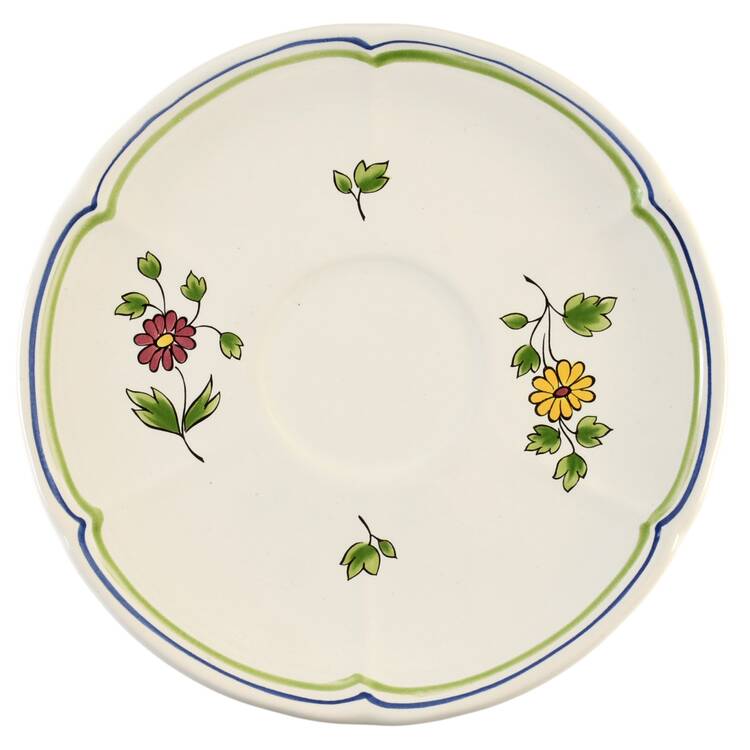 Moustiers Saucer for Flat Cup