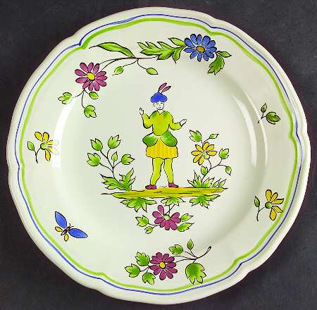 Moustiers Salad/Dessert Plate