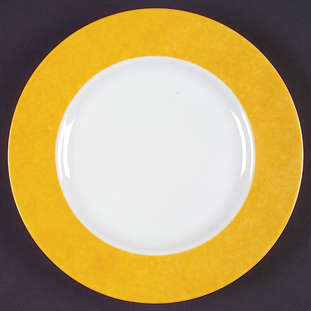 Mouchete Yellow Salad/Dessert Plate