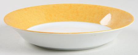 Mouchete Yellow Coupe Soup Bowl