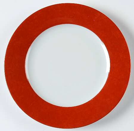 Mouchete Orange Dessert/Pie Plate