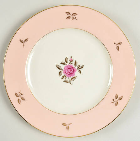 Rhodora Pink Luncheon Plate