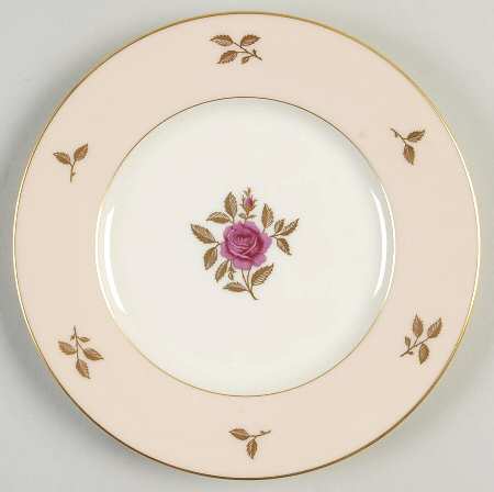 Rhodora Pink Salad Plate