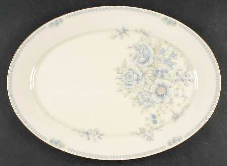 Midsummer 15" Oval Serving Platter