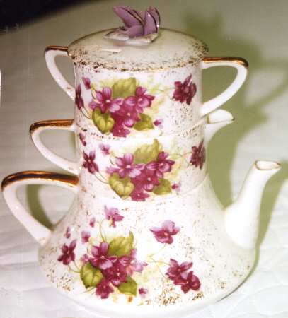 LEF23 Mini Teapot Stacking Set (Creamer, Sugar)