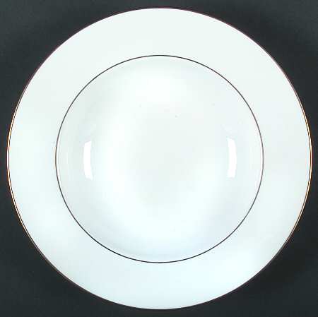 Debut Gold Rim Soup Bowl
