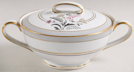 Queen Anne's Lace Sugar Bowl & Lid