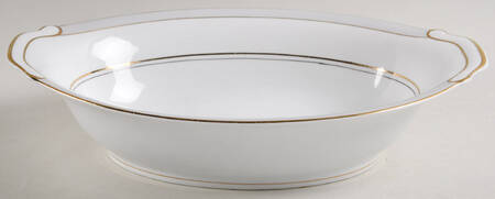 Queen Anne's Lace 10" Oval Vegetable Bowl