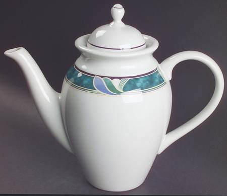 Emerald Bay Coffee Pot & Lid