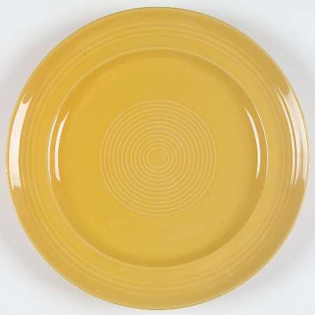 Concentrix Saffron Yellow Service Plate (Charger)