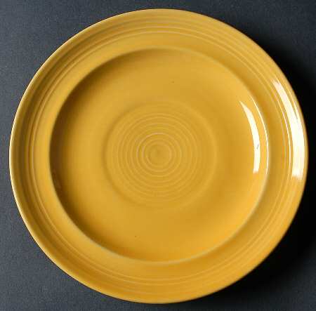 Concentrix Saffron Yellow Salad Plate