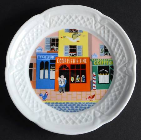 Merchants Row Canape Plate