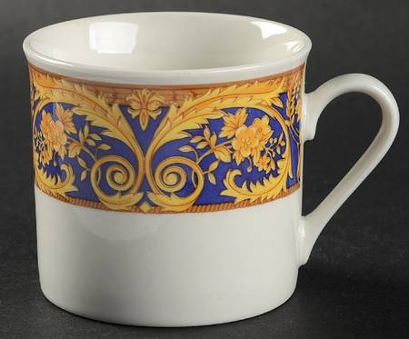 Valetta Blue Flat Cup
