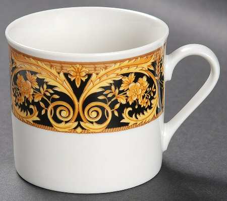 Valetta Black Flat Cup