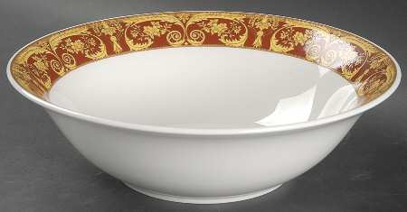Valetta Red 9" Round Vegetable Bowl