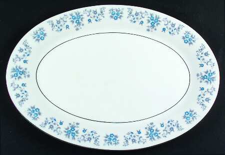 Helen 14" Oval Serving Platter