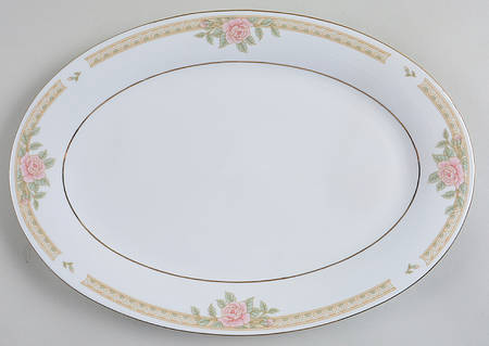 Melody 14" Oval Serving Platter