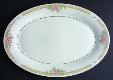 Melody 13" Oval Serving Platter