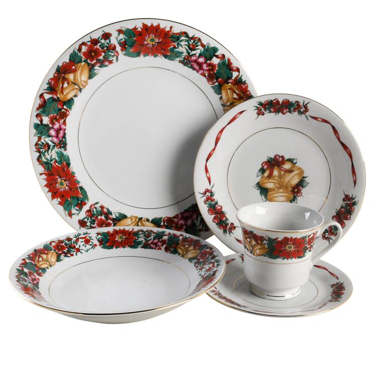 Holiday Cheer 5 Piece Place Setting