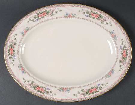 Southampton Gardens 13" Oval Serving Platter
