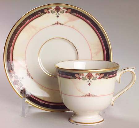 Highland Crossing Footed Demitasse Cup & Saucer Set