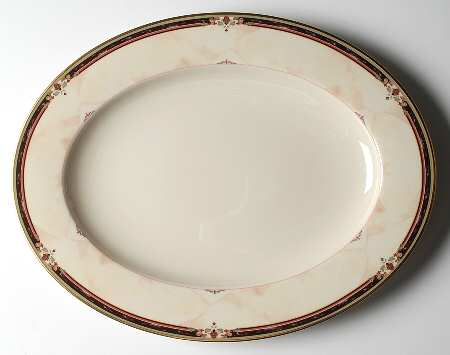 Highland Crossing 15" Oval Serving Platter