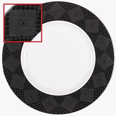 Leigh Accent Luncheon Plate