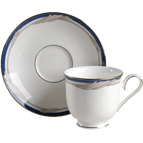 Caitlin Footed Cup & Saucer Set