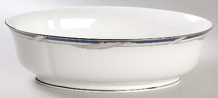 Caitlin 9" Oval Vegetable Bowl