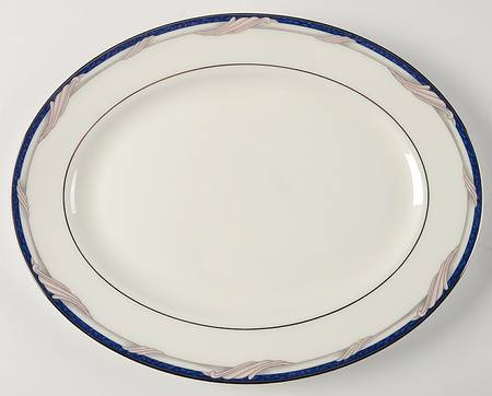 Caitlin 13" Oval Serving Platter