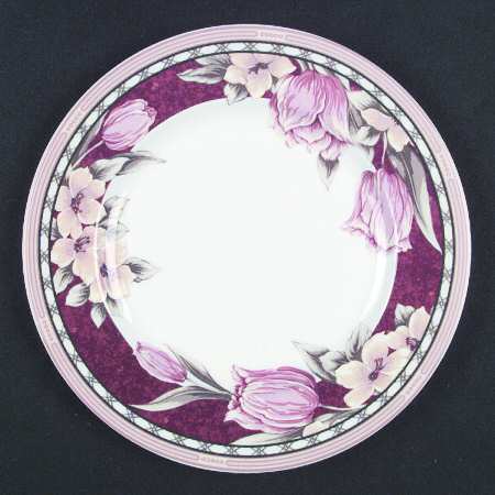 Simply Tulips Sienna Salad Plate