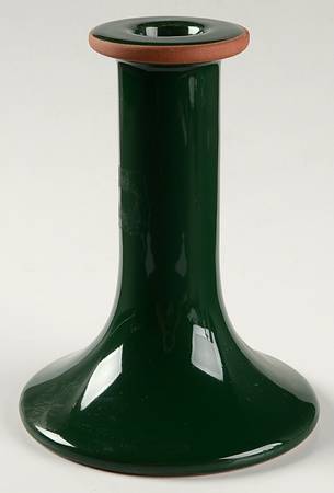 Simply Tulips Terra Cotta Single Light Candlestick by Lenox