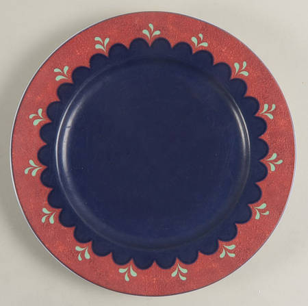 Bedazzle Ruby Salad Plate