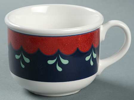 Bedazzle Ruby Flat Cup