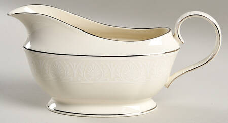 Courtyard Platinum Gravy Boat