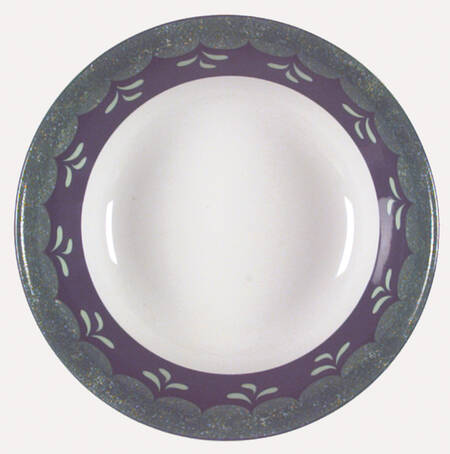 Bedazzle Emerald Soup/Cereal Bowl