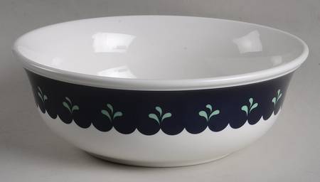 Bedazzle Emerald 9" Round Vegetable Bowl