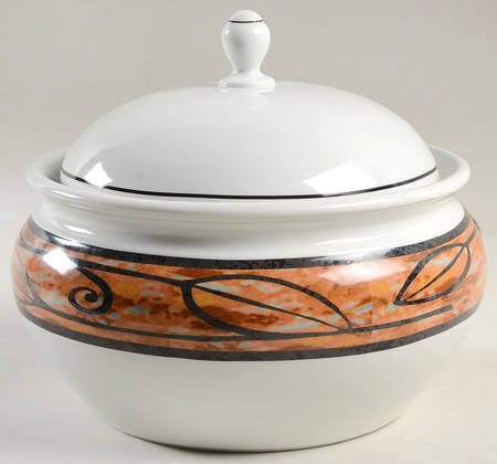Cafe Java 2.5 Qt Round Covered Casserole