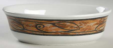 Cafe Java 9" Oval Vegetable Bowl