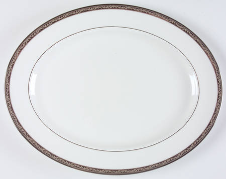 Landmark Platinum 16" Oval Serving Platter