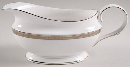 Landmark Platinum Gravy Boat by Lenox