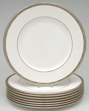 Landmark Platinum Dinner Plate - Set of 8