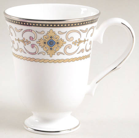 Vintage Jewel Accent Mug