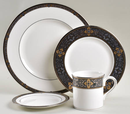 Vintage Jewel 4 Piece Place Setting