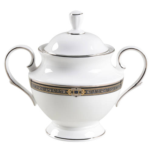 Vintage Jewel Sugar Bowl & Lid