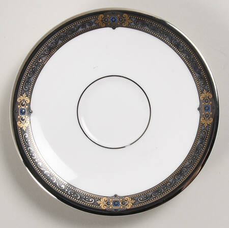 Vintage Jewel Saucer for Demitasse Cup