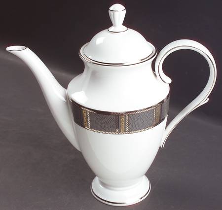 Braided Elegance Coffee Pot & Lid