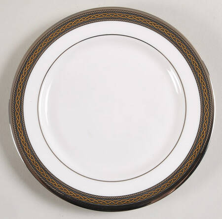 Braided Elegance Bread & Butter Plate