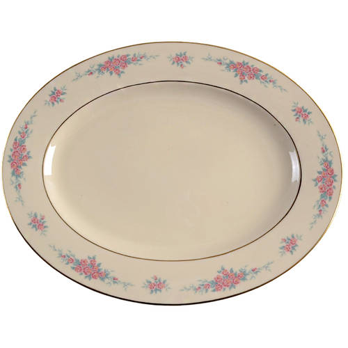 Petite Rose 13" 99 Shape Oval Serving Platter